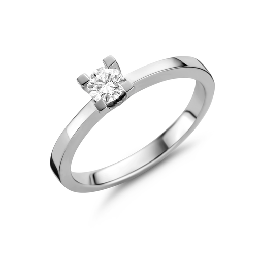  JBS - Engagement Ring White Gold 0.26 CT