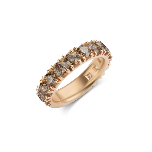  JBS - Ring brown Diamonds