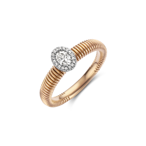  JBS - Ring Pink Gold Diamonds