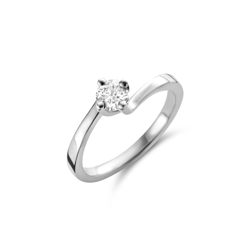  JBS - Solitaire white gold