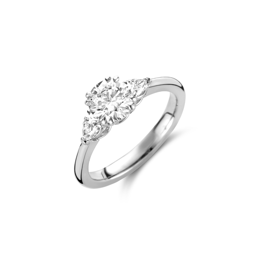 [JBS-MB-7/1473]  JBS - Solitaire 1.00ct with 2 pears