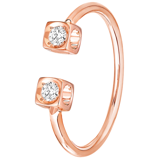 [208515]  Dinh Van - Le Cube Diamant ring