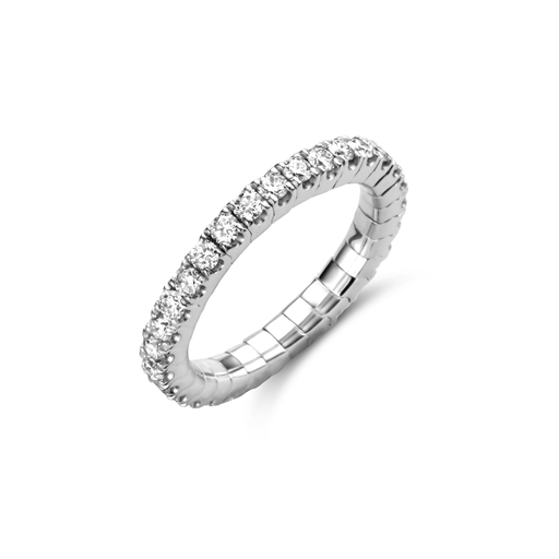 [JBS-C&C-AN2967B/4]  JBS - Wedding band with diamonds