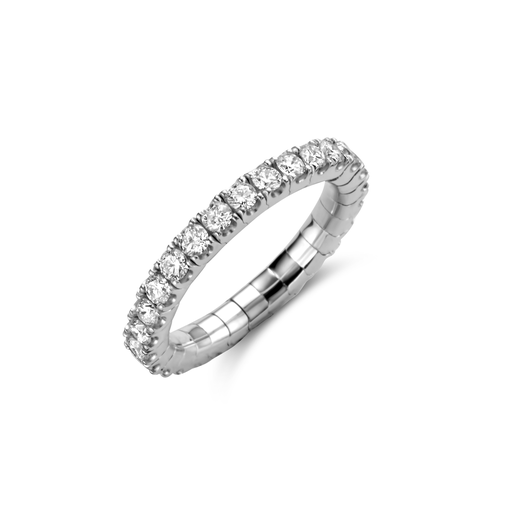 [JBS-C&C-AN2967/6]  JBS - Wedding band with diamonds
