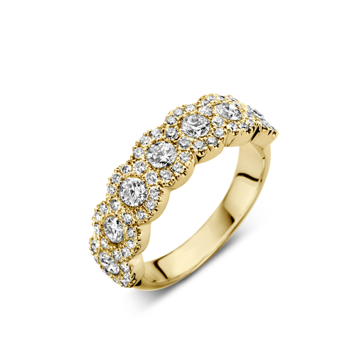 [JBS-MB-8/347]  JBS - Wedding band with diamonds