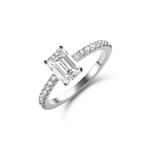 [JBS-MB-8/2317]  JBS - Solitair Emerald cut 1.51ct