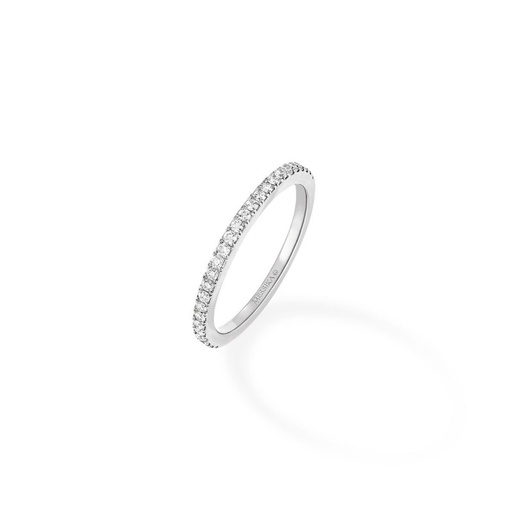 [8043]  Messika - Wedding band Emotion 2/3 pavé