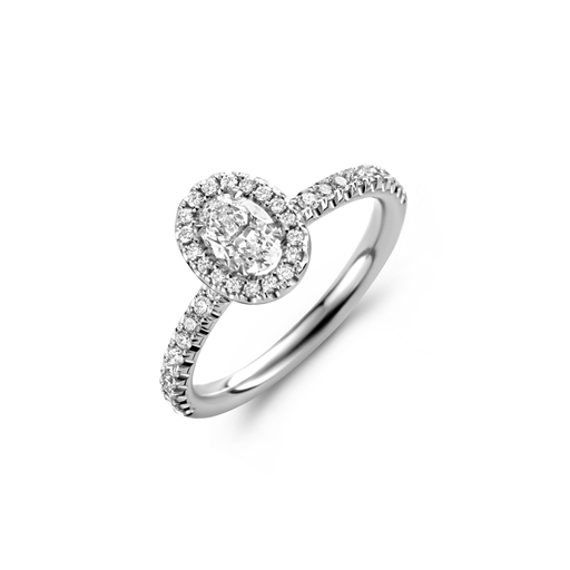 [JBS-MB-8/3852]  JBS - Solitaire oval 0.51ct-D-VS2