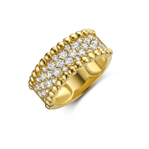 [JBS-OD-13759]  JBS - Ring half paved diamonds