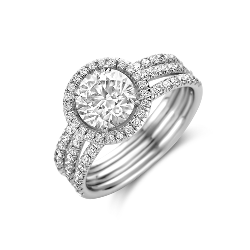 [JBS-MB-FD/184]  JBS - Solitaire  White Gold set With 1.5crt Diamant