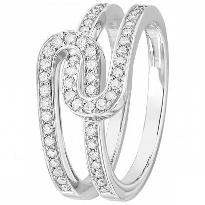 [260212]  Dinh Van - Bague Maillon Star PM