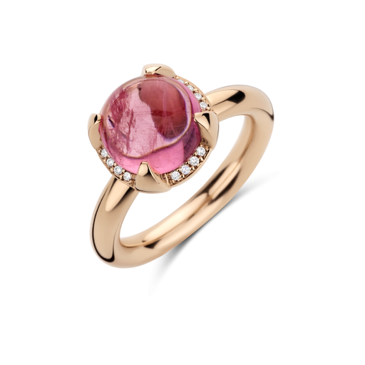 [4RR4881RTCBR]  Bron - Catch Ring with Tourmalin