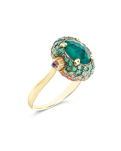[AS12-584]  Nanis - Dancing Reverse ring