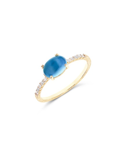 [AS35-597]  Nanis - Dancing Azure ring