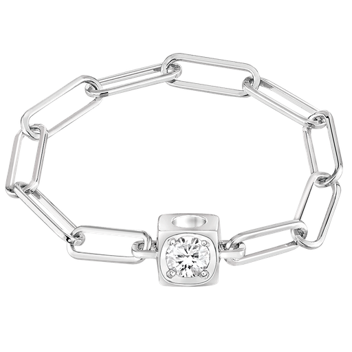 [208422]  Dinh Van - Le Cube Diamant ring