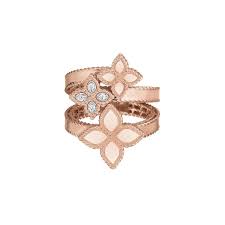 [ADR777RI0645]  Roberto Coin - Princess Flower ring
