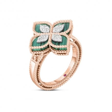 [ADV888RI1837_01]  Roberto Coin - Princess Flower Malachite
