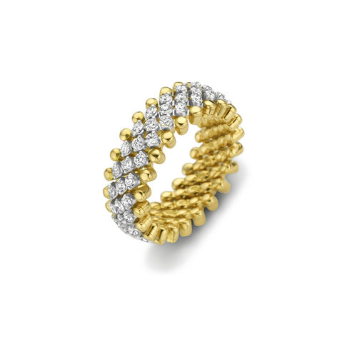 [RMS 5HM2 YG WD]  Serafino Consoli - Serafino Consoli Brevetto multisize ring