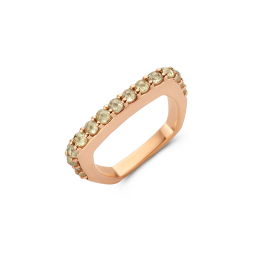 [AN2097AR/WM]  Giovanni Ferraris - Fragranze ring with white milky diamonds