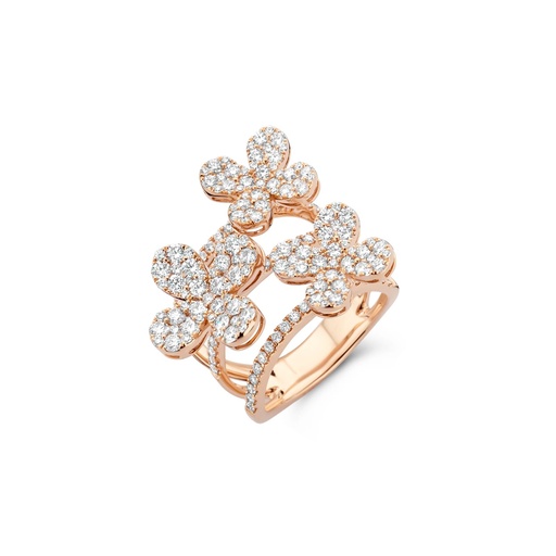 [1AN0271604/1]  Damaso - Ring in Pink Gold set with diamonds