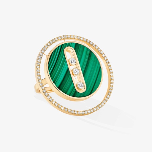 [11274]  Messika - Lucky Move Yellow Gold & Malachite