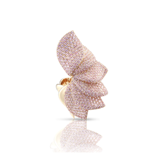  Pasquale Bruni - Aleluia Rink in Pink Gold with Pink Sapphires
