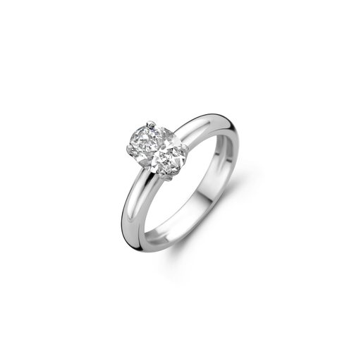 [JBS-MB-FD2/2726]  JBS - White gold solitaire with diamond