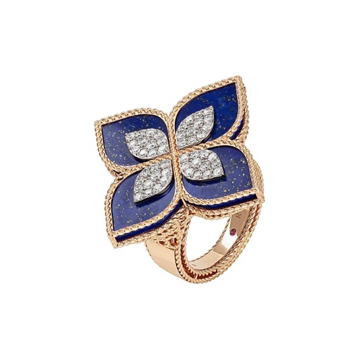 [ADV888RI1838_04]  Roberto Coin - Princess Flower Ring