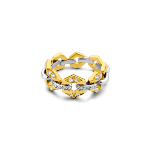 [DRIES-AN0045REX]  Dries Criel Jewelry - Flow Ring with Diamonds