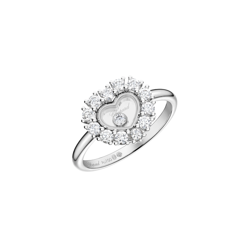 [82A616-1111]  Chopard - Whitegold ring Happy Diamonds