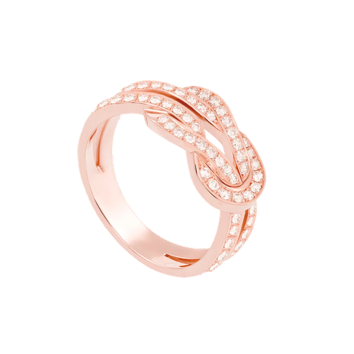 [4B0871]  Fred - Chance Infinie ring medium