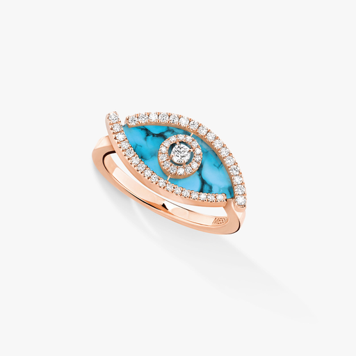 [12956]  Messika - Lucky Eye Turquoise ring