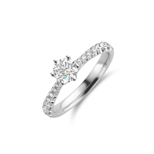 [JBS-MB-FD2/5406]  JBS - Whitegold ring with diamonds