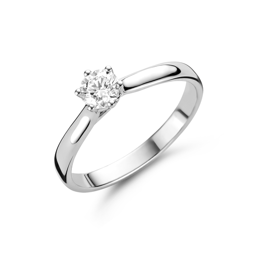 [JBS-MB-FD4/1257]  JBS - Whitegold solitaire with diamond