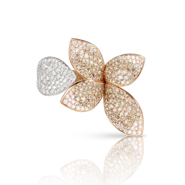 [16560BR]  Pasquale Bruni - Giardini Segreti Five Leaves Medium Ring