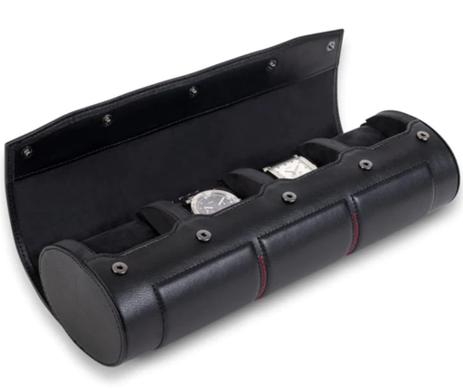 [120041001]  Buben & Zörweg - Nitro 4 Black Leather Red Stitching