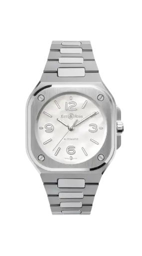 [BR05A-S-MP-ST/SST]  Bell & Ross - BR-05 36 mm Mother Of Pearl Steel